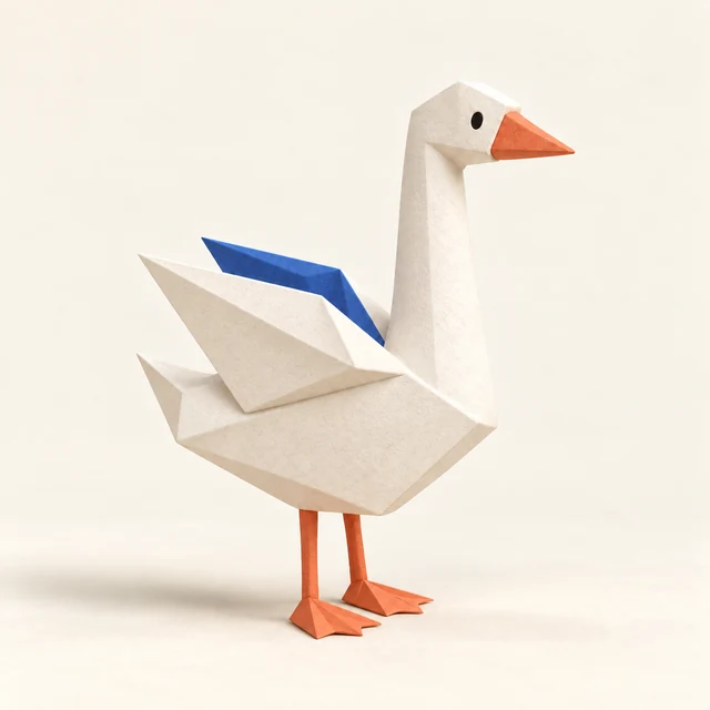 Goose, your folded-paper business companion